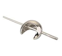 TOXI Bastone per Capelli in Metallo Color Argento alla Moda per Le Donne Bastoncini per Capelli in Metallo Stile Antico Acconciatura da Sposa Semplice con molletta