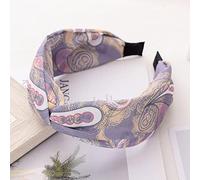 TOXI Fasce per Capelli per Donna Lato Largo Piuma Stampata Panno Multiuso Annodare Cerchio per Capelli Vogue Copricapo Accessori per Capelli da Donna