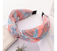 TOXI Fasce per Capelli per Donna Lato Largo Piuma Stampata Panno Multiuso Annodare Cerchio per Capelli Vogue Copricapo Accessori per Capelli da Donna