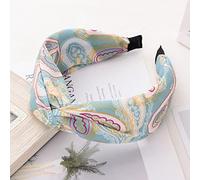 TOXI Fasce per Capelli per Donna Lato Largo Piuma Stampata Panno Multiuso Annodare Cerchio per Capelli Vogue Copricapo Accessori per Capelli da Donna