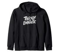 Toxically Empathetic Consapevolezza del Burnout - Felpa con Cappuccio