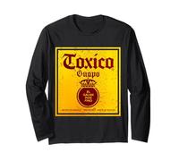 Toxico Guapo El Galan mas Fino Borracho Hasta Las Chanclas Maglia a Manica