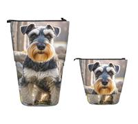 TOXOCMDKLE Astuccio telescopico di grande capacità, portapenne con colomba e cielo, astuccio per cancelleria, retrattile, astuccio per matite da trucco e cosmetici, per forniture per ufficio