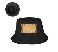 TOXOCMDKLE Cappelli da sole per donne e uomini, cappello da pescatore da spiaggia, cappello da pesca estivo in cotone, UPF 50+, Bordo del cono di pino, Taglia unica