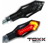 ToXx Indicatori LED Luce Moto Quad Universal Colorato