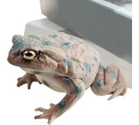 Toy Animal - Miniature Frog Figurine, Kids Cute Bullfrog Models, Collezionisti Statue for Classroom, Bedroom and Educational Play | Fun Animal Figurine for Childrens Room Decor