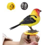 Toy Bird, Toddler Birds, Desktop Realistic, Talking Electronic, Interactive Pet Toy for Sensory Play Birthday Outdoor Room Decor Party Favors Kindergarten, Colorful Sound Feature, Educational Fun Use