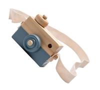Toy Camera - Realistic Learning Educational Toy for Toddler | Imaginative Role Play Game, Pretend Play Camera with Sound Light, Interactive Development Toys for Home Nursery Classroom, 15cm Wood