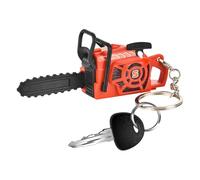 Toy Chainsaw, Pull Cord Small Prank Stuff, 4.3x1.6x1.3 Inches Construction Tool with Fun Grip, Compact Design with Easy Carry, Novelty Gift for Men Boyfriend Boys Birthday Party Daily Travel Backpack