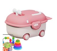 Toy Chest | Whale Shape Organizer Bin With Wheels | Toy Storage |