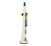 Toy Clarinet, Educational Electric Musical Instrument, 13,5 x 3,39 x 3,58 pollici Creative Sound Control, Sturdy Performance, Volume-Adjustable Toy for Toddler, Kids, and Girls
