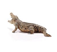 Toy crocodile - Action figure della fauna selvatica con mascella mobile, di animali realistici | Modello di predatori Safari, figurina educativa dei rettili, alligatore realistico di plastica