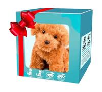 Toy Dogs for Kids Plush Toy Electronic Interactive Plush Dog Toys for 1-6 Year Old Kids Simulation Pet Dogs Realistic Stuffed Animal Barking Dog Tail Wagging Electronic Robot Puppy