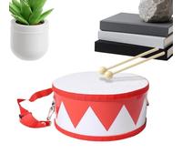 Toy Drum For Kids | Wooden Musical Game | 5.9in Adjustable Strap Toy Instru