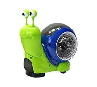 Toy - Electric Crawling Snail, Light Up Musical Sensory Playmate with Obstacle Avoidance Movement Interactive Learning Fun Feature, Colorful Flash Effect, Ideal for Kids Indoor Activity