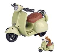Toy for Hamster Rotating Motorcycle Funsny Hamster Scooter wit