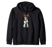 Toy Fox Terrier American Toy Terriers Felpa con Cappuccio