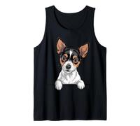 Toy Fox Terrier Funny Peeking TFT Puppy Puppy Lover Canotta