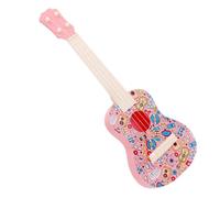 Toy Guitar for Kids, Children’s Musical Instrument, ABS and Nylon Ukulele, Educational Play Toy for Boys and Girls, Encourages Creativity and Fun, 21.26x7.48x2.36 Inches