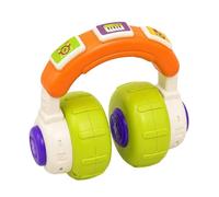 Toy Headphones for Kids - Rhythm Sound Learning Educational Game | with Light Electronic Music Toys for 1-2 Years Old Girls, Boys, Home, Nursery, Travel, Crib, Stroller