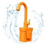 Toy Kitchen Sink, Faucet Replacement Artificial, Electric Water Model | Toy Faucet Kids Home Outdoor Preschool Role-Playing Games Outside Pool Summer Backyard Girl Boy