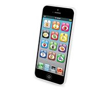 Toy Learning Play - Telefono cellulare con 8 funzioni e luci abbaglianti, giocattolo interattivo per bambini piccoli, ragazzi e ragazze