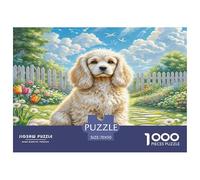 Toy Long-haired Eared Dog 1000 Pezzi Puzzle Classici Per Adulti E Bambini A Partire Da 12 Anni Giochi Rilassamento E Intelligence Perfetto Per Appassionati Di Esperti - Decorazione Della Casa 70x50cm