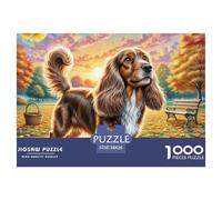 Toy Long-haired Eared Dog 1000 Pezzi Puzzle Collection Intrattenimento Puzzle Da 14 Anni E Più Impegnativo E Difficile 38x26cm/1000pcs