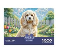 Toy Long-haired Eared Dog 1000 Pezzi Puzzle Creativo Divertimento Puzzle Bambini E Adulti Impegnativo 70x50cm/1000pcs