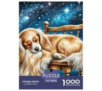 Toy Long-haired Eared Dog Puzzle Da 1000 Pezzi Per Gli Adulti Jigsaw Multicolore Moderno Educativi Regalo Bambino Qualità Premium 38x26cm/1000pcs