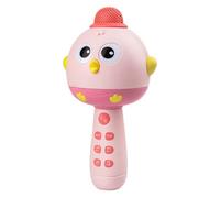 Toy Microfono Speaker, 2 in 1 Chicken Shape, Ricaricabile Music Player, | Includes toy microphone speaker, 2 in 1 chicken shape, rechargeable music player, LED light, and versatile use for festive se