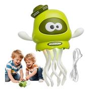 Toy Octopus, Dancing Squid, Wiggling Robot, Lights and Music, 5.91x3.27x7.17 Inches, Educational Play, Engaging Learning Activities, Kids 0-6 Years, Birthdays, Preschool