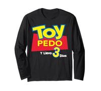 Toy Pedo Y Llevo Tres Dias Funny Spanish Drinking Sarcastic Maglia a Manica