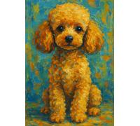 Toy Poodle Themed Notebook Journal | A4 with 200 Lined Pages | Charming Poodle Cover | Writing Journal for Writers, Students & Dog Lovers