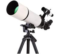 Toy Professional Telescopes for Astronomy Beginners,45 Degree Erect Zenith Mirror,80mm Large Diameter,5x24 Finder,Telescope for s with Backpack and Tripod Outdoor Travel