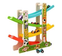 Toy | RACER POETH | Pista per pista per giocattoli per motori abilità di gara binari di rampa di rampa per bambini di età superiore ai 2 anni