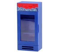 Toy Refrigerator, Simulated Cola Freezer, 4.72x2.17x1.38 Inches Desk Ornament Vending Machine Toy for Hobbyists, Boys, Girls, Daycare, Classroom, Camping, Birthday, Holidays