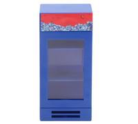 Toy Refrigerator, Vending Machine Toy, 4.72x2.17x1.38 Inches Compact & Lightweight, Decorative Mini Fridge for Hobbyists, Boys, Girls, Daycare, Classroom and Camping