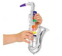 Toy Saxophone - Musical Saxophone, Musical Toy For Holiday School Performance Stage Role Playing Talent Show Boys Girls Party Birthday Kids Beginner Instrument Fun Learning Music