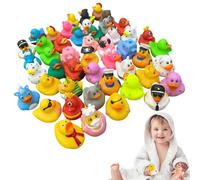 Toy Set - 25 pezzi di anatre in per bambini | giocattoli leggeri per piscina e bagno, regali per baby shower, incentivi in classe, favore della festa di compleanno, attività divertenti