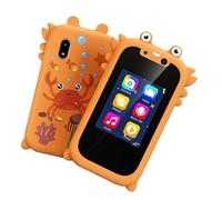 Toy Smartphone per Bambini Piccoli - Imparare E Giocare Dispositivi Mobile Educativi | Fotocamera Incorporata, Musica, Storie, Telefono Cellulare Simulato per Ragazzi E Ragazze, Alentand