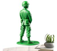 Toy Soldier, Funny Green Army Men Toys Soldiers Figure figure te toy soldato verde giocattolo in miniatura soldato per giovani giocattoli massa soldato figure di uomini figure gioco gioco