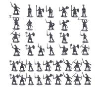 Toy Soldiers - 100-Piece Detailed Ancient Miniature Model Figures | Ancient Soldier Figures For Cake Decorations, Educational Projects, Boys, Girls, Parties, Board Games, And Pretend Play.