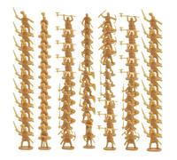 Toy Soldiers, 100 Piece Mini Soldier Figures, Ancient Miniature Model Statues For Board Games, Cake Decorations, Educational Projects, Party Favors, School Displays, Boys & Girls