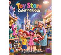 Toy Store Coloring Book: Fun & Relaxing Coloring Pages of Toys, Playrooms, Shops & Childhood Magic for Kids, Teens & Adults