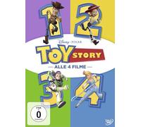 Toy Story 1-4 (DVD) Tom Hanks Tim Allen Annie Potts Tony Hale Keegan-Michael Key