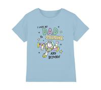 Toy Story 4 Love Dad Maglietta Buzz Lightyear Ragazzi (TV23951)