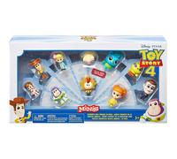 Toy Story - Minis Disney Pixar Mini Personaggi da Collezione, per Bambini da 3+ Anni, Confezione da 10, GCY86
