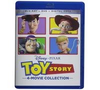 TOY STORY 4-MOVIE COLLECTION (Blu-ray) Allen Tim Hanks Tom Metcalf Laurie Potts