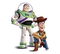 Toy Story - 60 x 80 cm in Buzz Woody & amp; Stampa su Tela